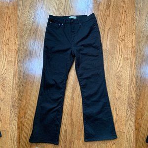 Madewell Black Cali Demi-Boot Jeans (Size 28)